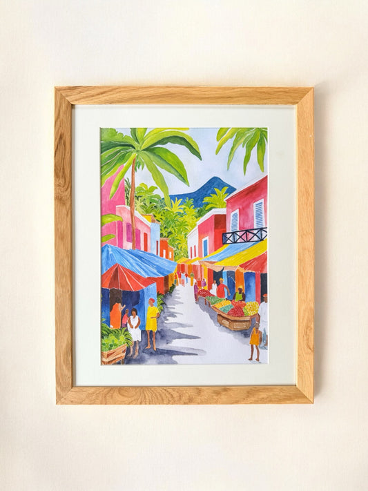 Affiche - Jour de marché