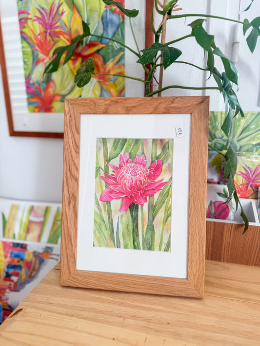 Affiche - Rose de porcelaine