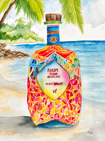 Affiche - Rhum cristal