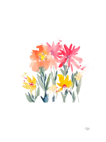 Affiche - Bouquet fleuri