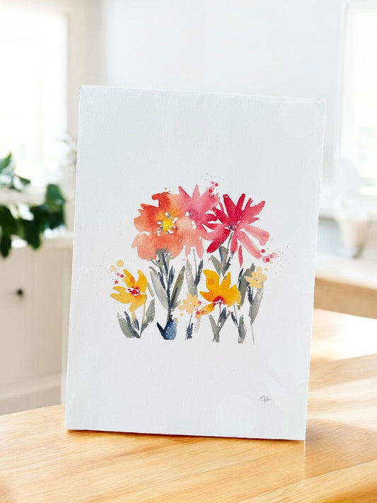 Affiche - Bouquet fleuri