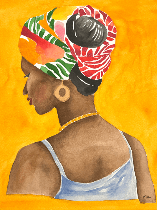 Affiche - Élégance créole