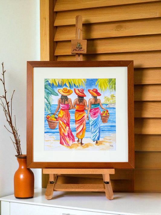 Affiche - Femmes sur la plage