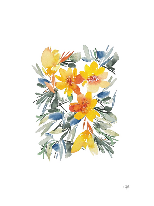Affiche - Fleurs de Bangkok