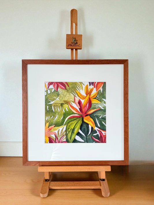 Affiche - Fleurs tropicales