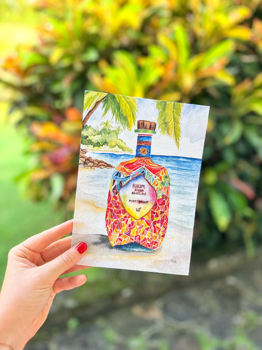 Affiche - Rhum cristal
