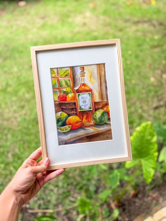 Affiche - Rhum vieux agricole